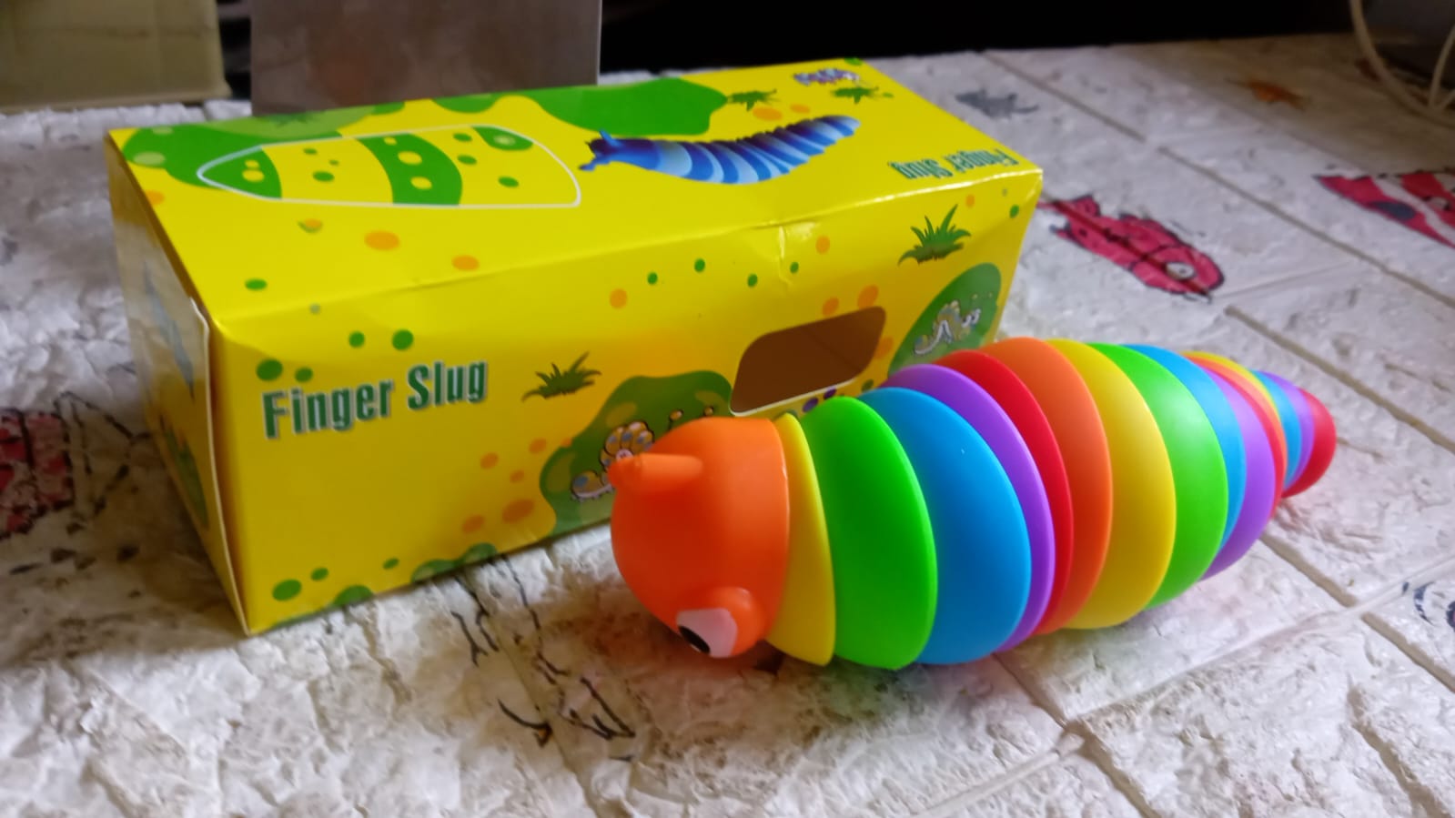 3D Rainbow Color Plastic Slug Fidget Toys, Stress Relieving Toy, Sensory Slug Toy for Boys and Girls, Finger slug Toy, for Autistic, Caterpillar Fidget Toys Stress Relief Gifts for Toddlers Kids Adults  (1 Pc) 3D Rainbow Color Plastic Slug Fidget Toys, Stress Relieving Toy, Sensory Slug Toy for Boys and Girls, Finger slug Toy, for Autistic, Caterpillar Fidget Toys Stress Relief Gifts for Toddlers Kids Adults  (1 Pc)